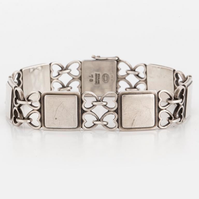 GEORG JENSEN, Arno Malinowski, bracelet nr 70, sterlingsilver.