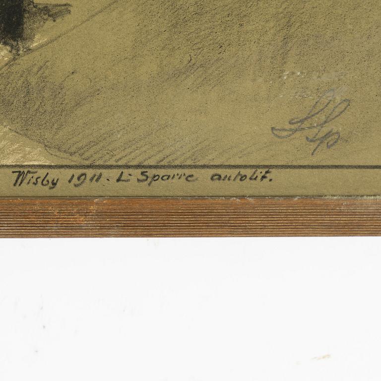 Louis Sparre, "Norderport", "Österport", "Södra muren", "Norra muren".