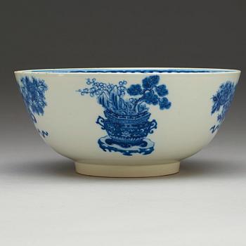 A soft paste punch bowl, Qing dynasty, Qianlong (1736-95).