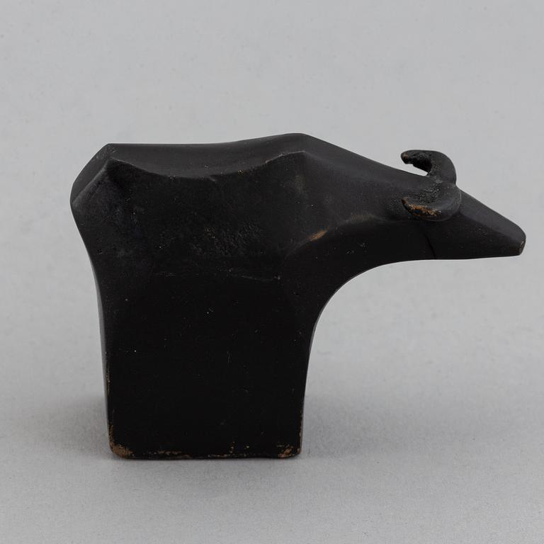 Gunnar Cyrén, skulptur, brons, signerad Cyrén.