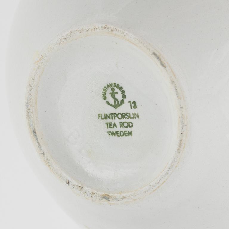 Servisdelar, 27 st, flintgods, Gustavsberg,