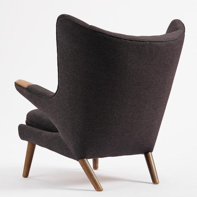 Hans J. Wegner, fåtölj, "Bamse", AP-stolen, Danmark, 1950-60-tal.
