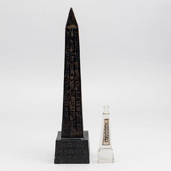 TWO OBELISKS.