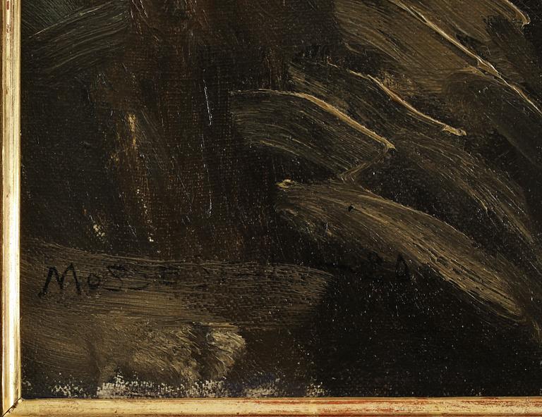 MOSSE STOOPENDAAL, olja på duk, sign. o dat.