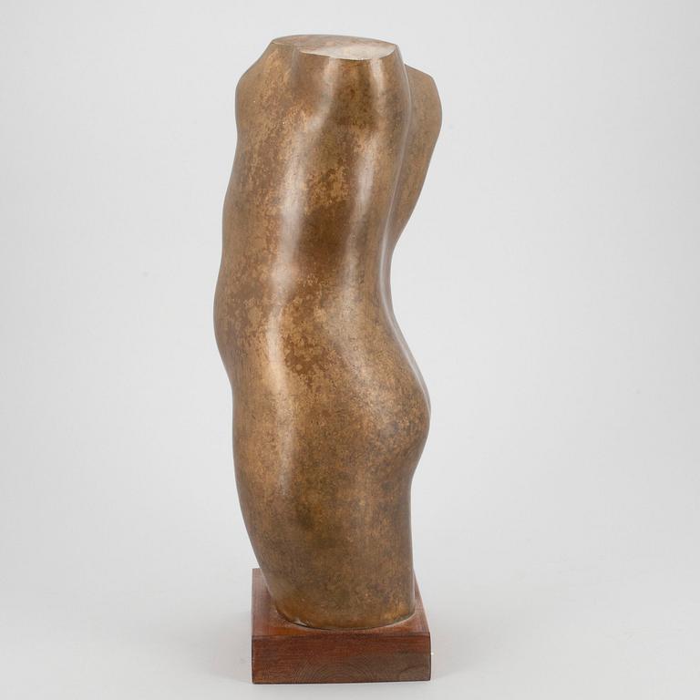 LEENA TURPEINEN-KITULA, skulptur, brons, signerad och daterad -86, I/III.