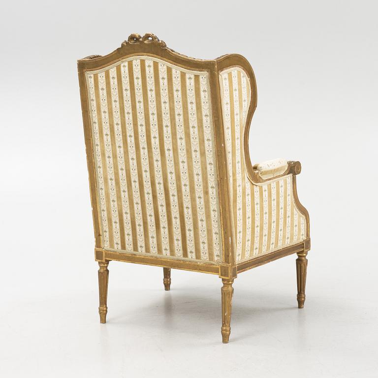 Bergère, Louis XVI-stil, 1900-talets första hälft.