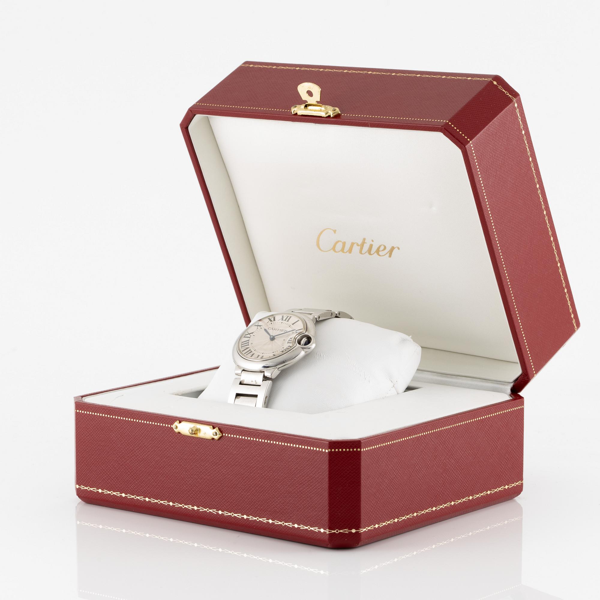 Cartier, Ballon bleu de Cartier, wristwatch, 36 mm.