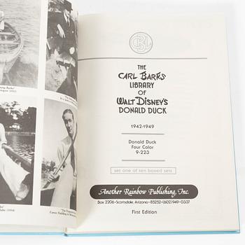 Carl Barks library, 30 volymer, Walt Disney, Another Rainbow Publishing, USA 1980-tal.