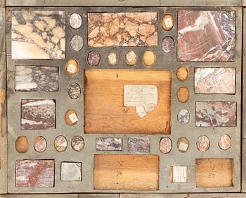 Stensamling, ca 263 delar, omkring år 1800.