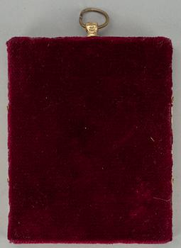 IKON, Ryssland, St.Petersburg, förgylld silverram, hovleverantör Liobavin, ca 1900.