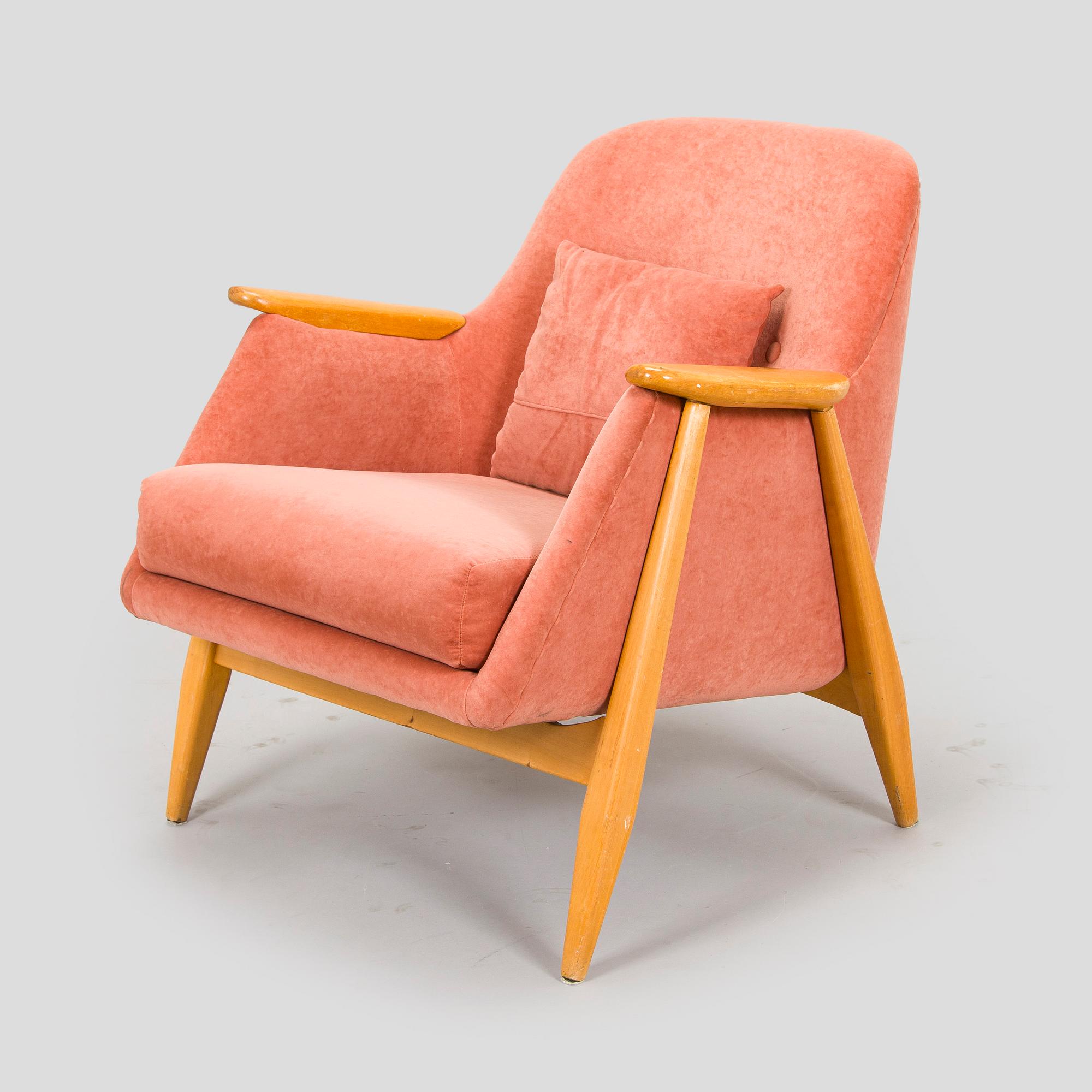 Svante Skogh, a 1950's 'Pallas' armchair for Asko Finland.