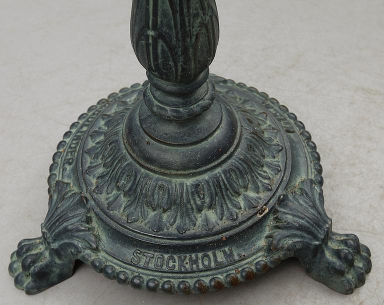 TRÄDGÅRDSBORD, J & C.G. Bolinder, No 15.A., Stockholm.