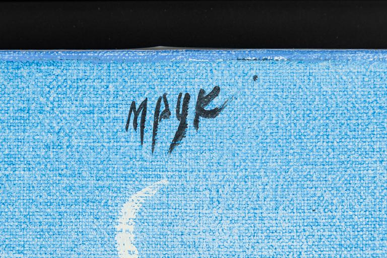 Madeleine Pyk, "Slussen, vinter".