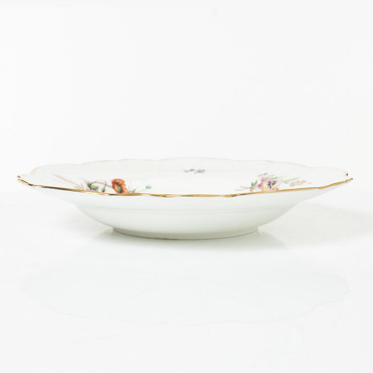 Servisdelar, 55st, porslin, Rörstrand, sent 1800-/tidigt 1900-tal.