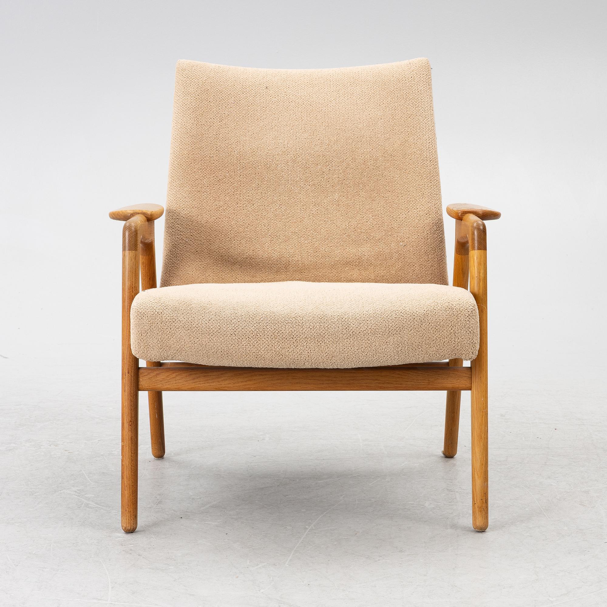 Yngve Ekström, a 'Ruster' armchair, Swedese, mid 20th/second half of the 20th century.