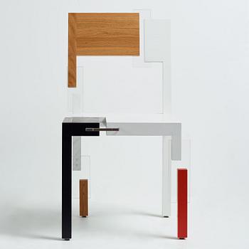 Sigurdur Gustafsson, a  "Copy and Paste", chair, for Källemo, Värnamo, post 2007, edition 66/99.