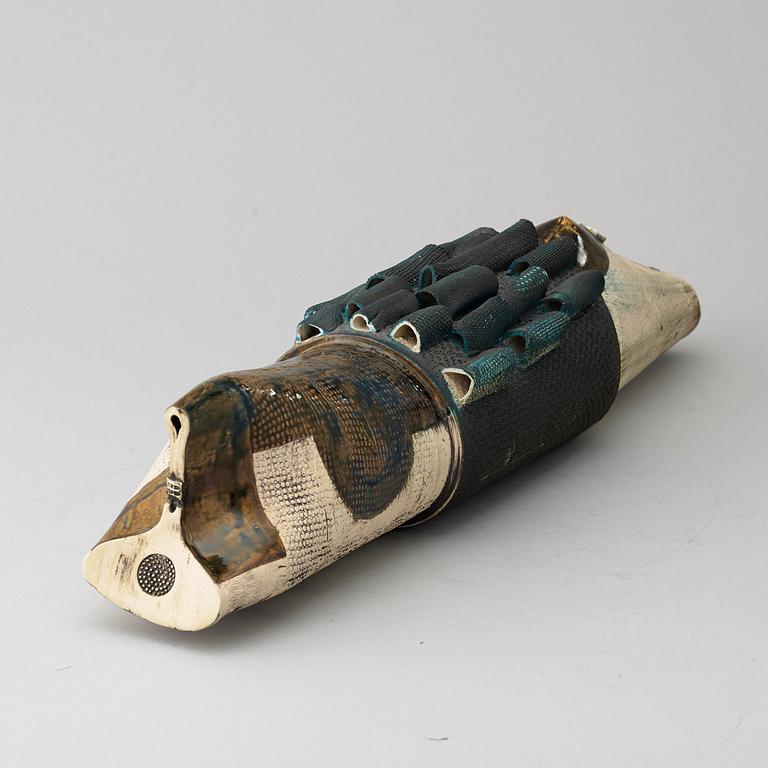 A Bengt Berglund stoneware sculpture, Gustavsberg Studio.