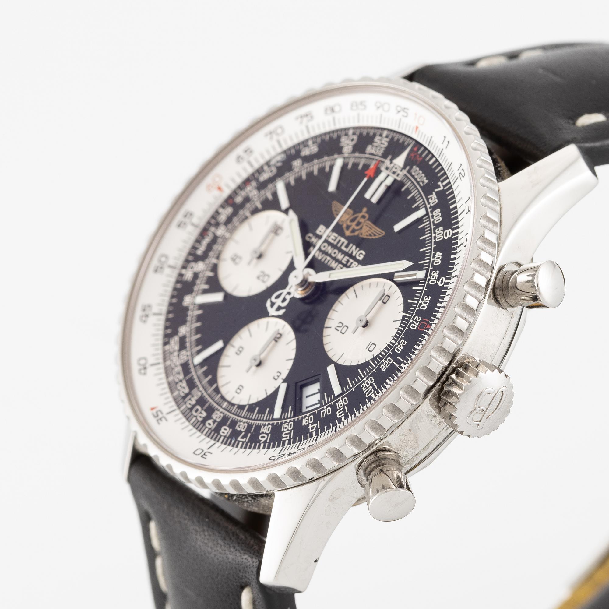 Breitling, Navitimer, Chronometer, chronograph, wristwatch, 41.8 mm.
