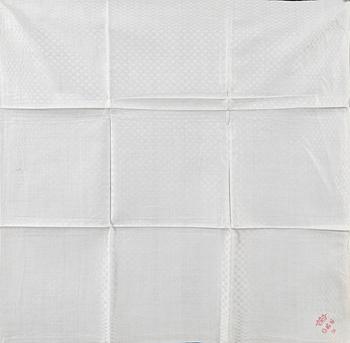 Napkins, 35 pcs, first half of the 20th century, damask, approx. 78x75 cm.