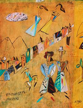 Madeleine Pyk, "Kontinental promenad".