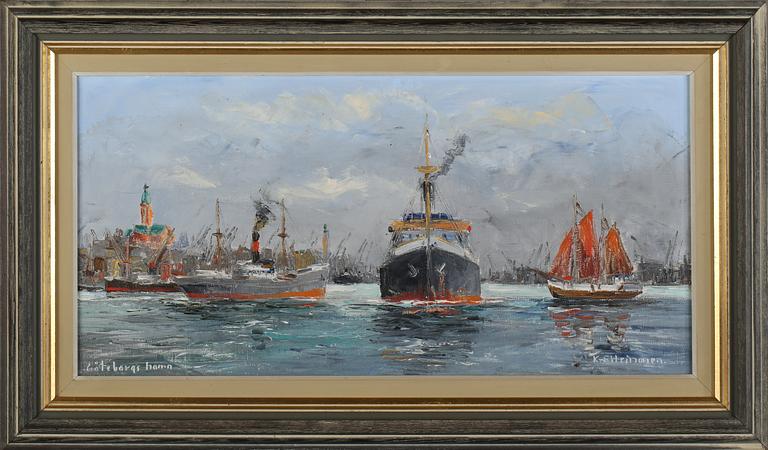 KURT ERIK HEINONEN, olja på duk, signerad.