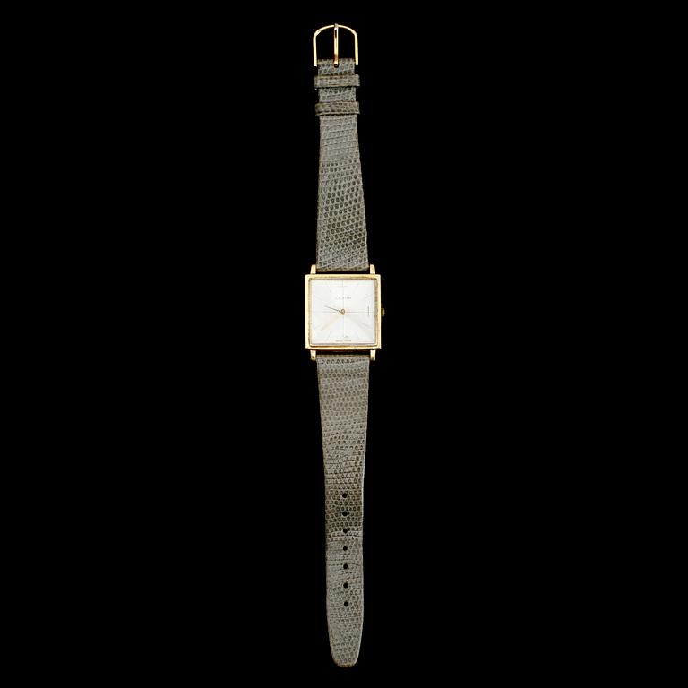 ARMBANDSUR, 18 k guld, Lejon, 1970-tal.