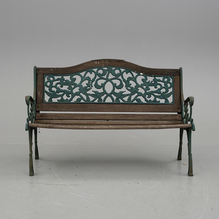 PARKSOFFA, gjutjärn, 1900-talets slut.