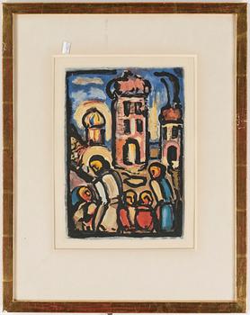 Georges Rouault · GEORGES ROUAULT, akvatint.