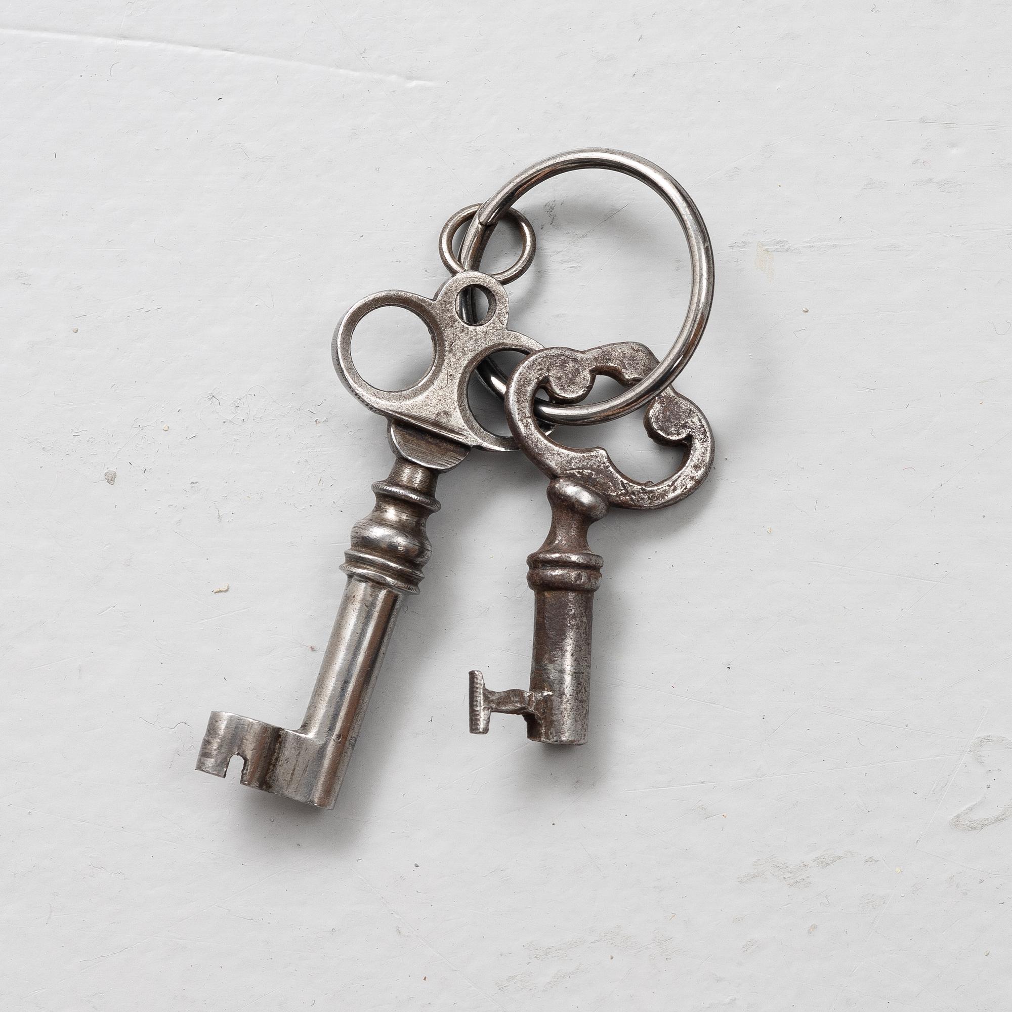 A book cabinet, around 1900.