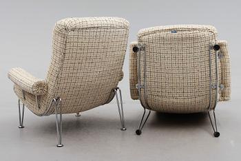 FÅTÖLJER, 1 par, Bröderna Andersson, 1900-talets andra hälft.