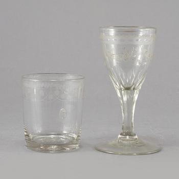 GLAS, 14 st, 1800-tal.