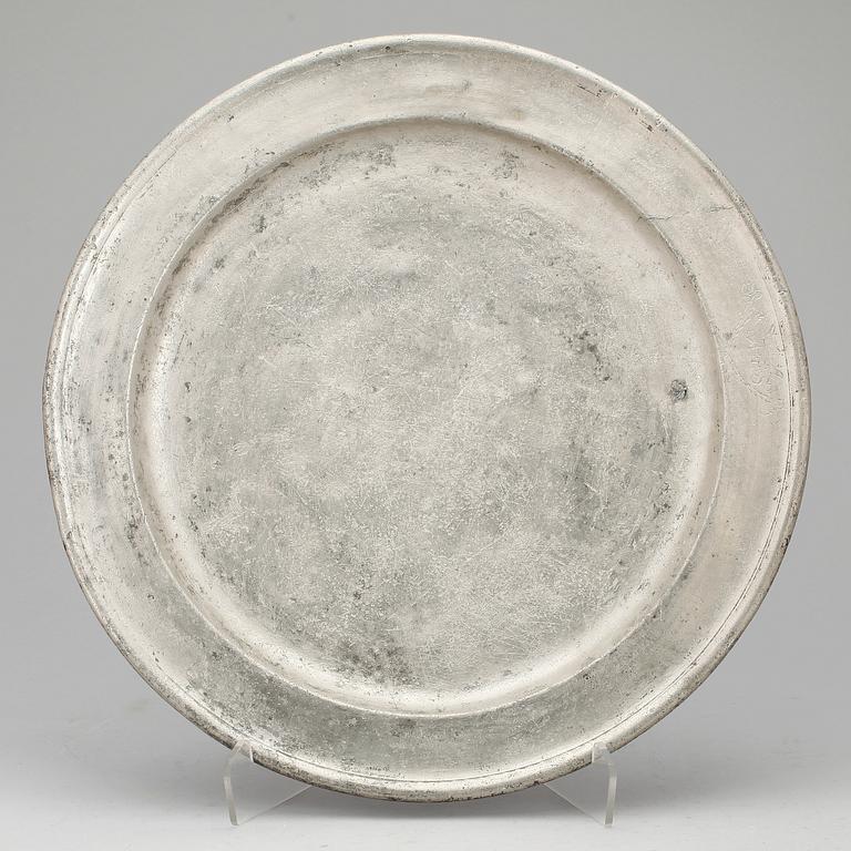FAT, tenn, otydliga stämplar, 1700-tal.
