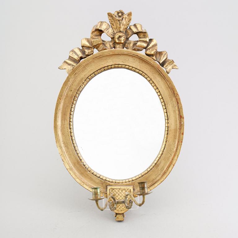 SPEGELLAMPETT, märkt O.F.S, 1800-tal.