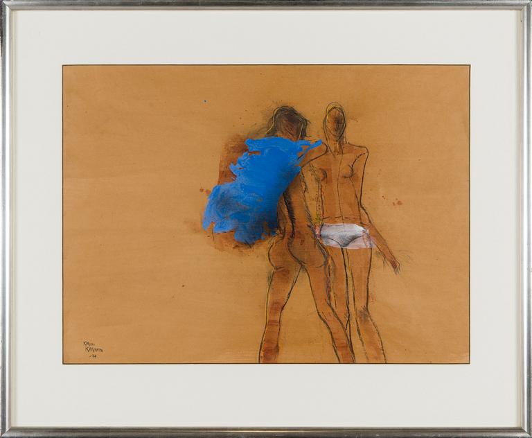 Kimmo Kaivanto, "Sininen vaate" (Blue garment).