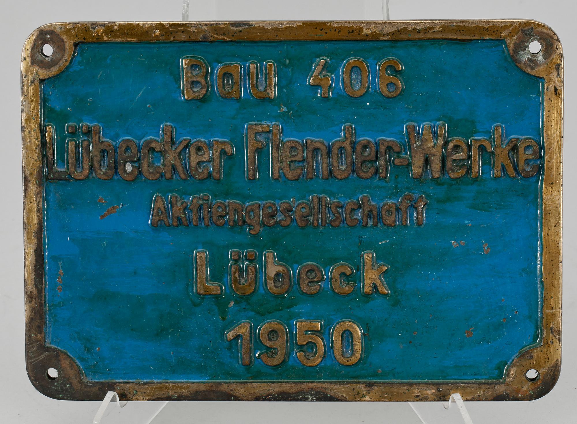 MASKINSKYLTAR, 6 st, mässing, gjutjärn, 1908-1955.