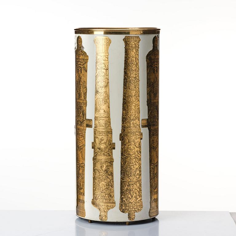 Piero Fornasetti, an umbrella stand, Milan, Italy 1960's.