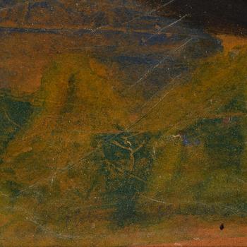 Helmer Osslund, Storm clouds over the mountain.