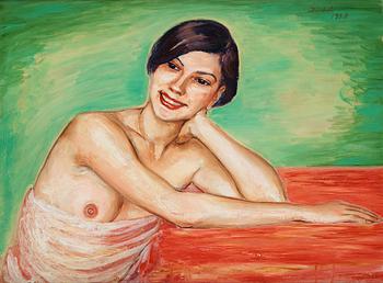 627. Nils von Dardel, Portrait depicting Sonja Jablonska.