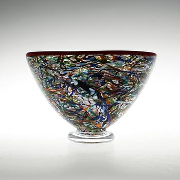 SKÅL, glas, Bertil Vallien, Kosta Boda, 1990-tal/2000-tal.