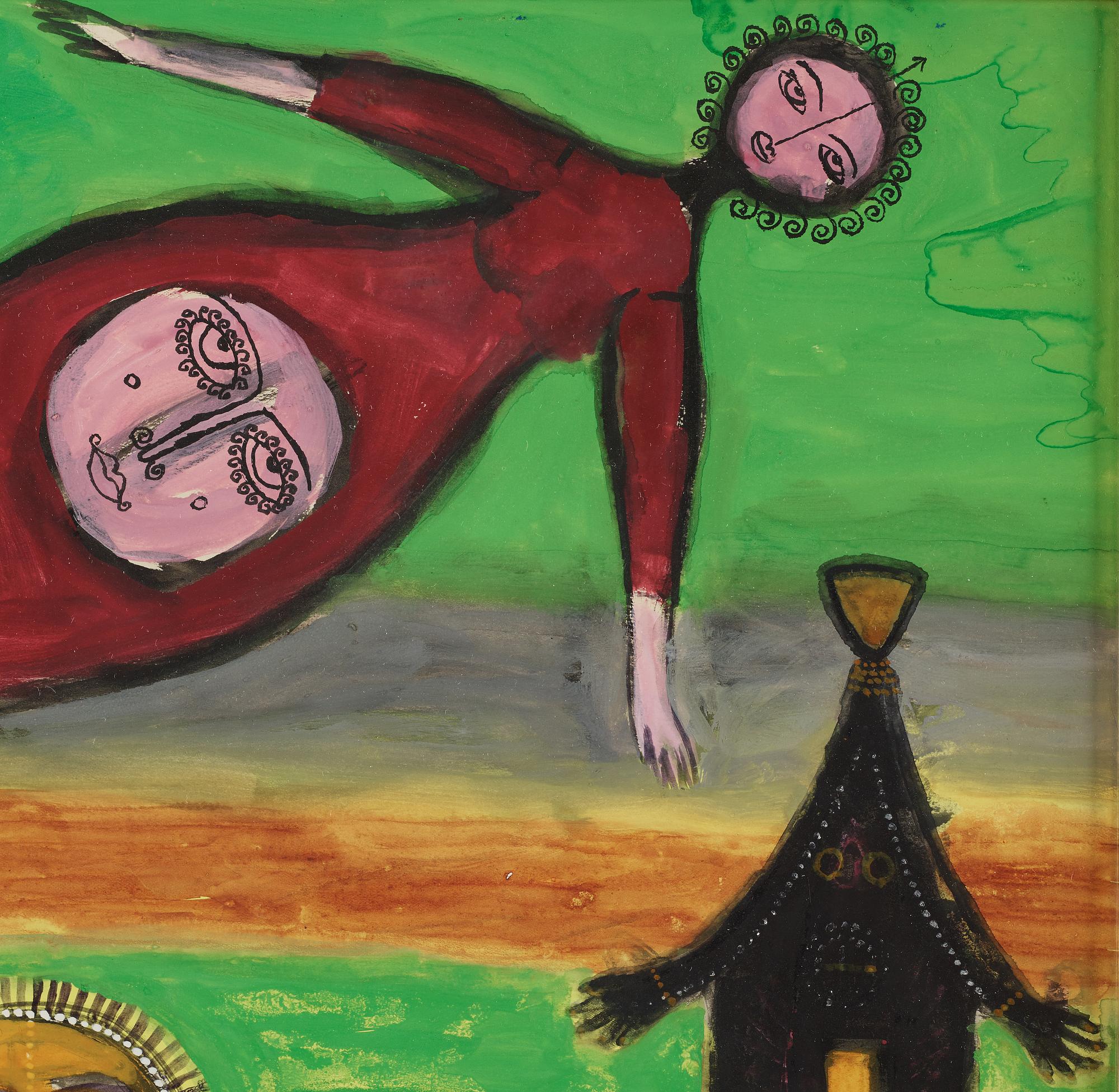 Max Walter Svanberg, "Imaginärt möte".