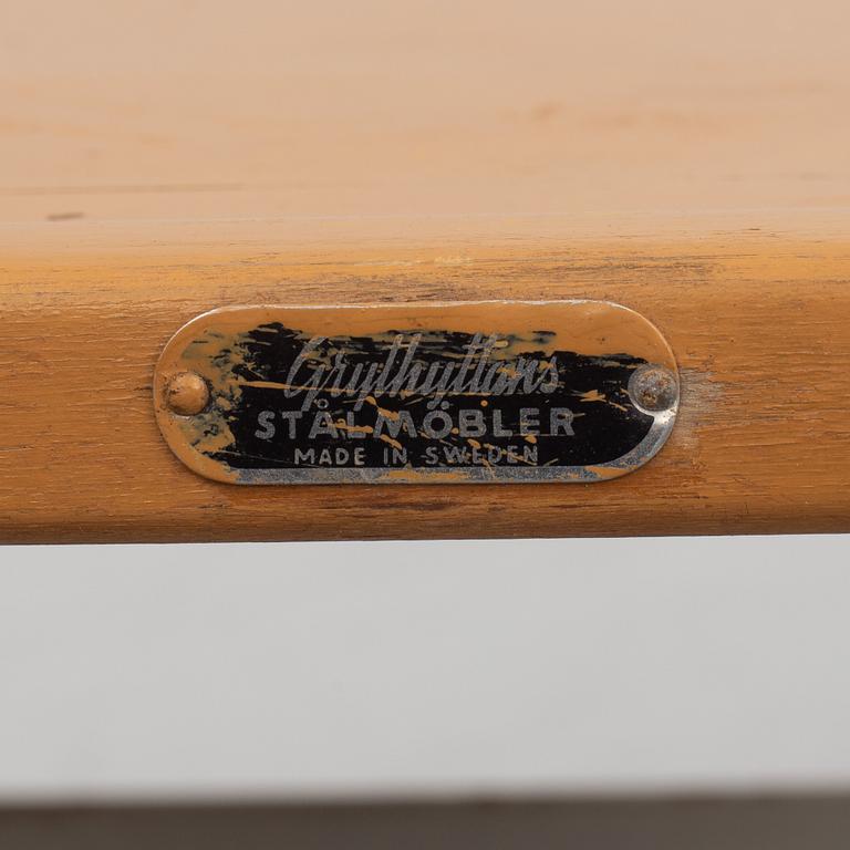 Trädgårdsstolar, 4 st, Grythyttan, 1900-talets mitt.