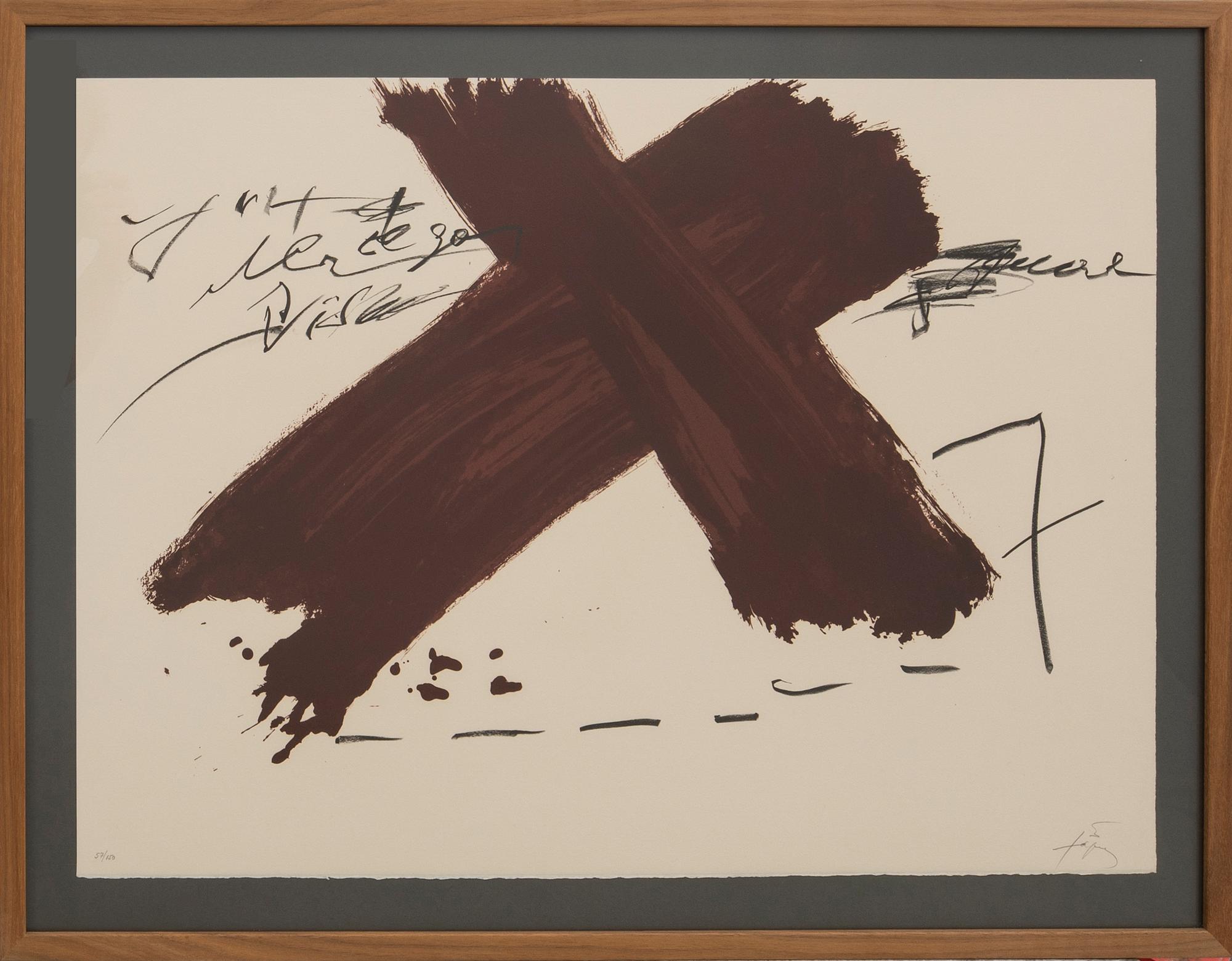 Antoni Tàpies, Untitled.