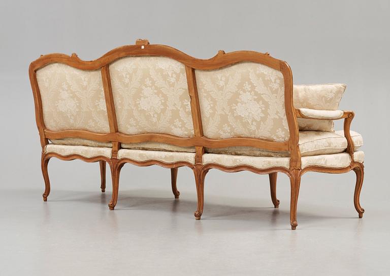 A German Rococo 18th century sofa.