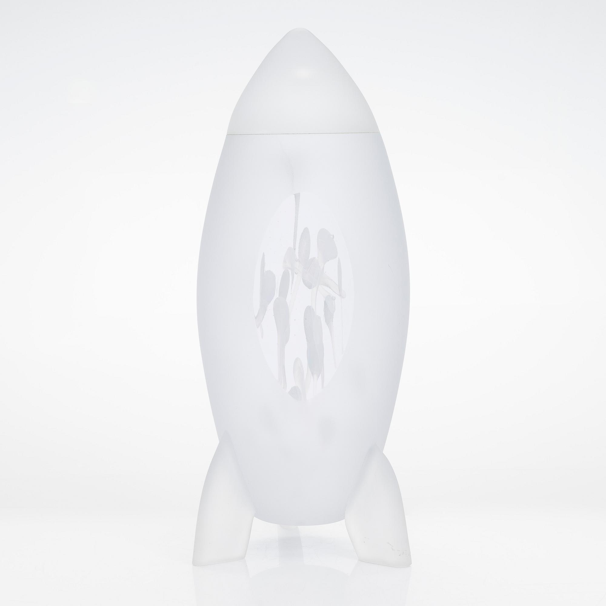 Johannes Rantasalo, glasskulptur "Venus I", signerad 2012. Unik.