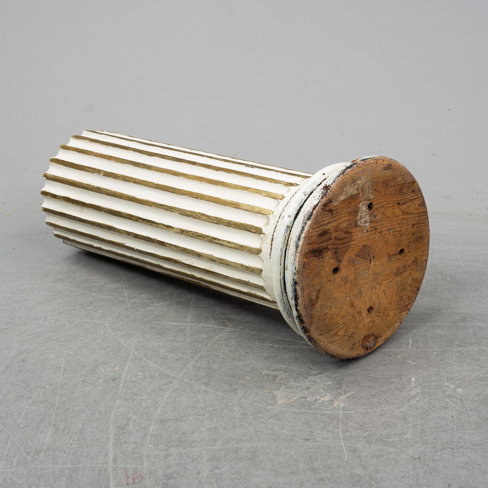 KOLONN, gustaviansk, sent 1700-tal.