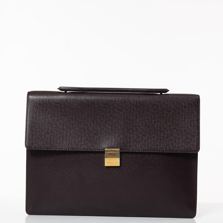 Louis Vuitton, briefcase, "Taiga Porte-Document Angara", 2001.