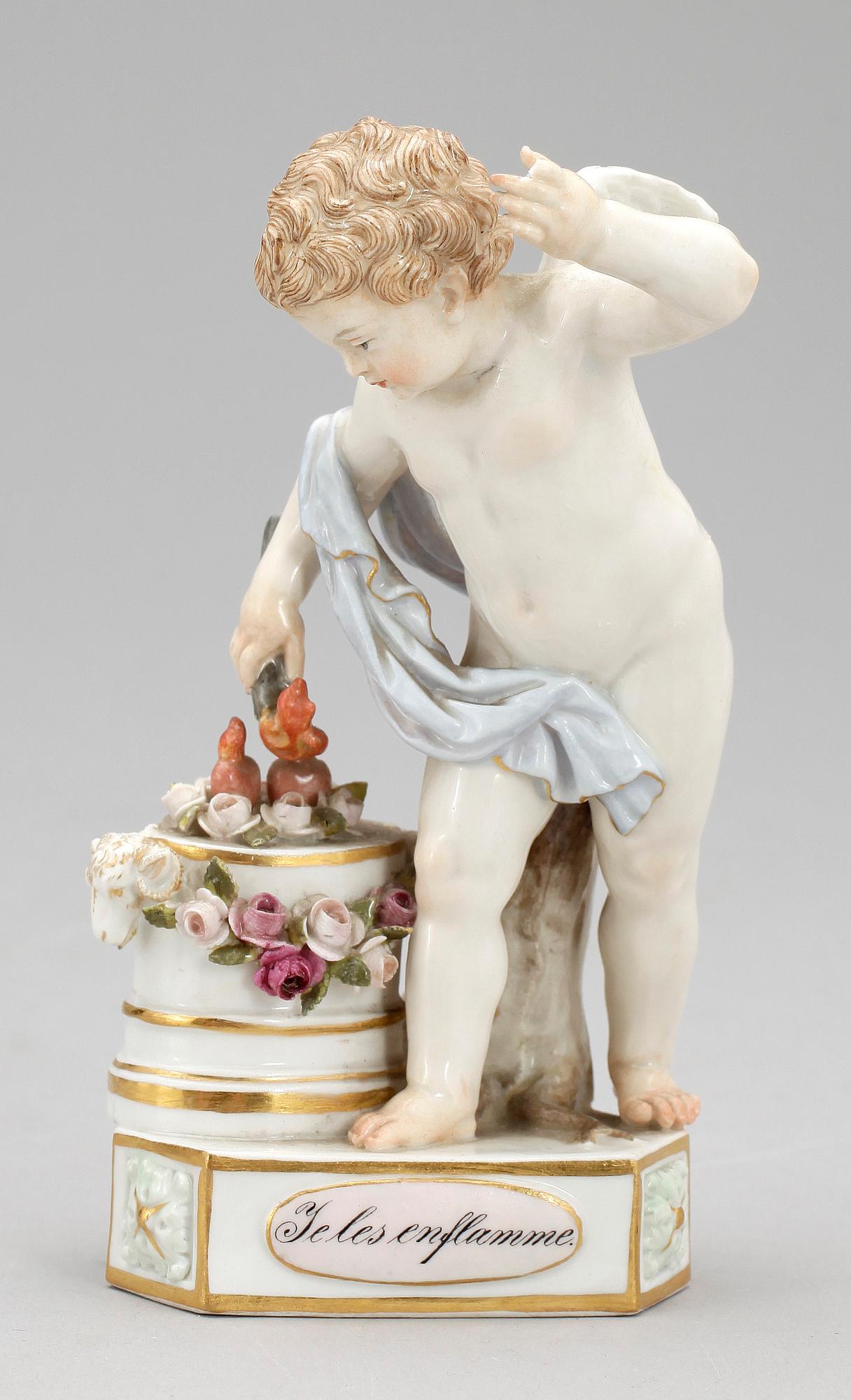 FIGURIN, porslin, Meissen, omkring år 1900.