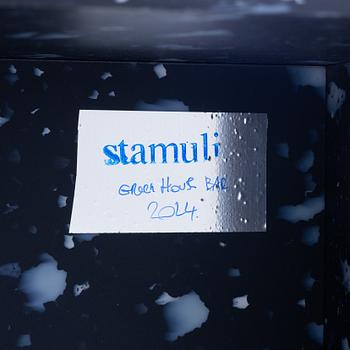 Stamuli, a pair of benches, Greenhouse Bar for Stockholm Furniture Fair 2024.