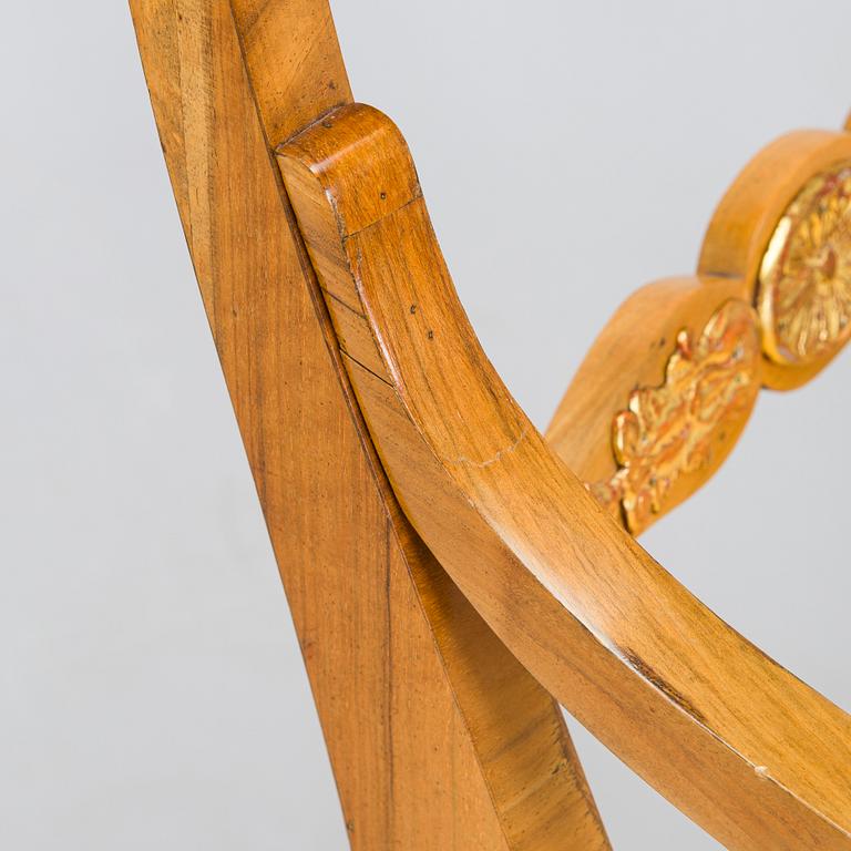 A pair of Baltic Empire armchairs from first half of the 19th century.
