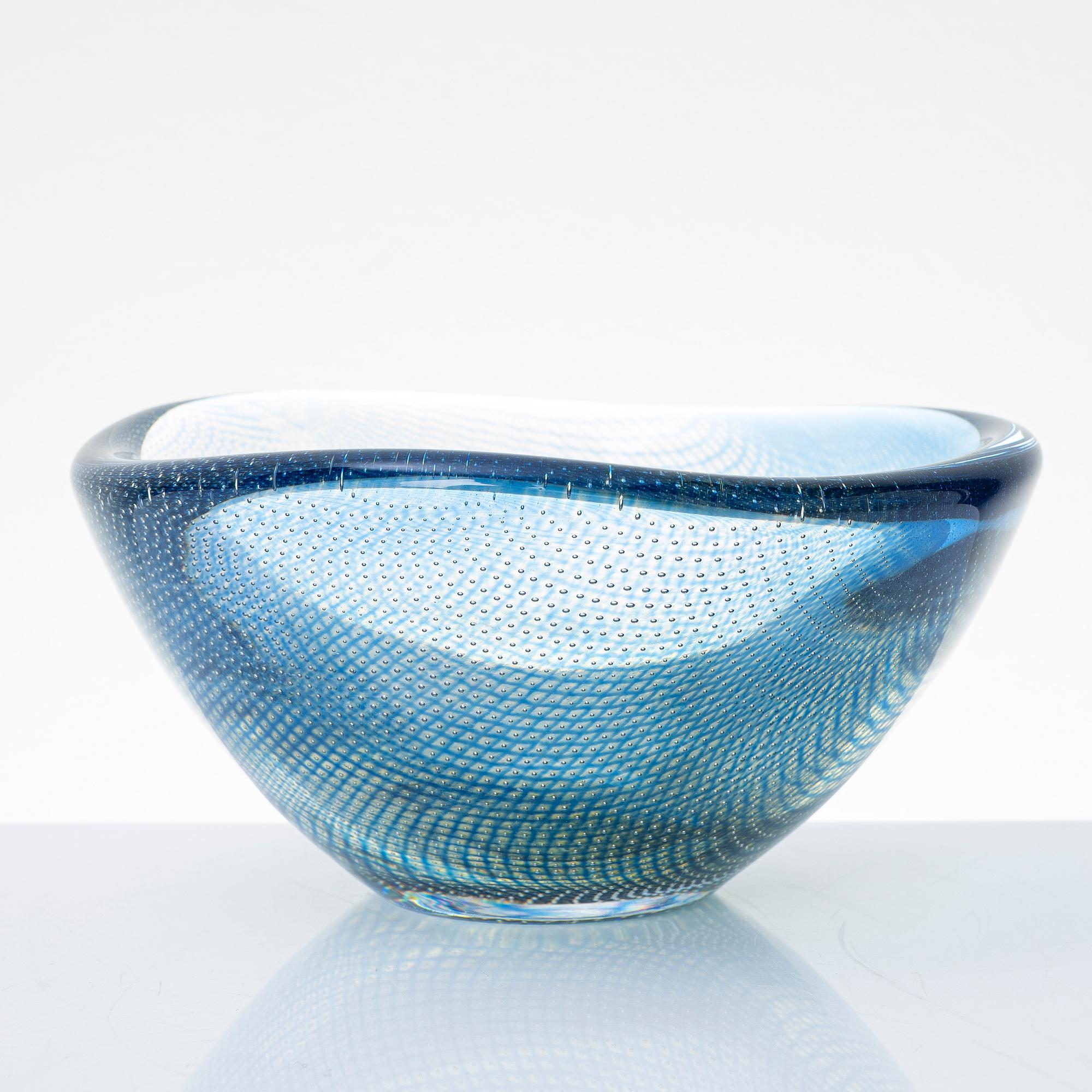 Sven Palmqvist, a 'Kraka' bowl, Orrefors.